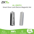 ZKTeco AL-280 Set Electromagnetic Double Door Lock Magnetic Lock Bracket For Inswing Door AL-280PZ, AL-280PU, AL-280 LED And AL-280PL. 