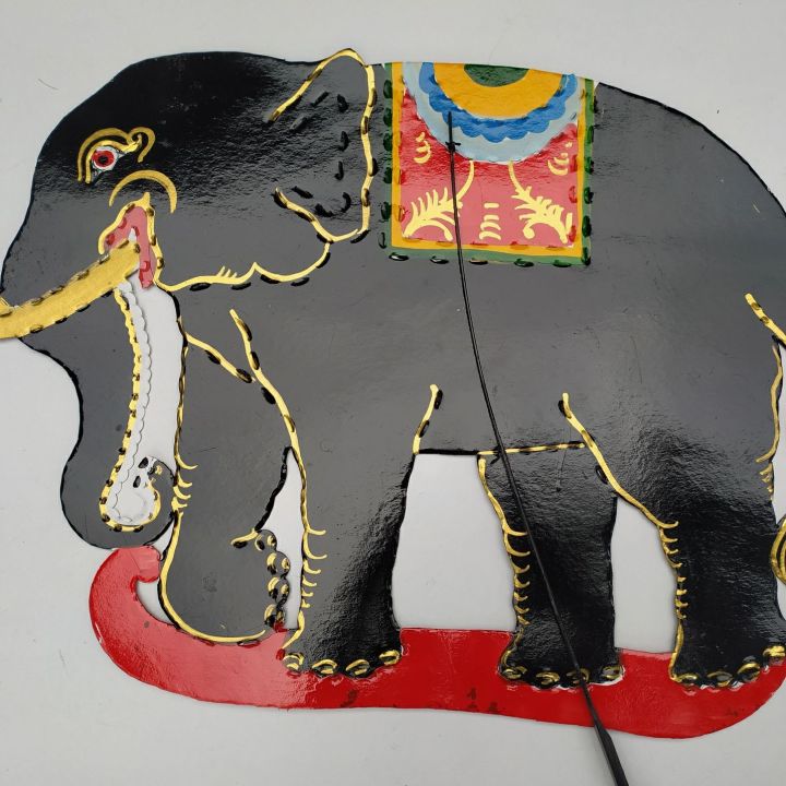 MAINAN ANAK WAYANG KERTAS HEWAN BINATANG GAJAH