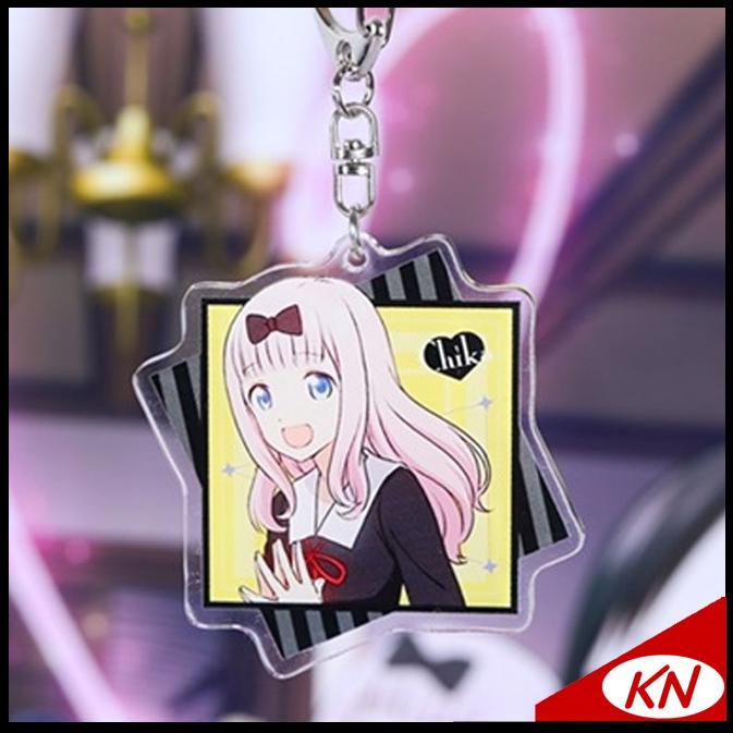 ️ KN Love Is War keychain mobile phone charm key chain key ring acrylic ...