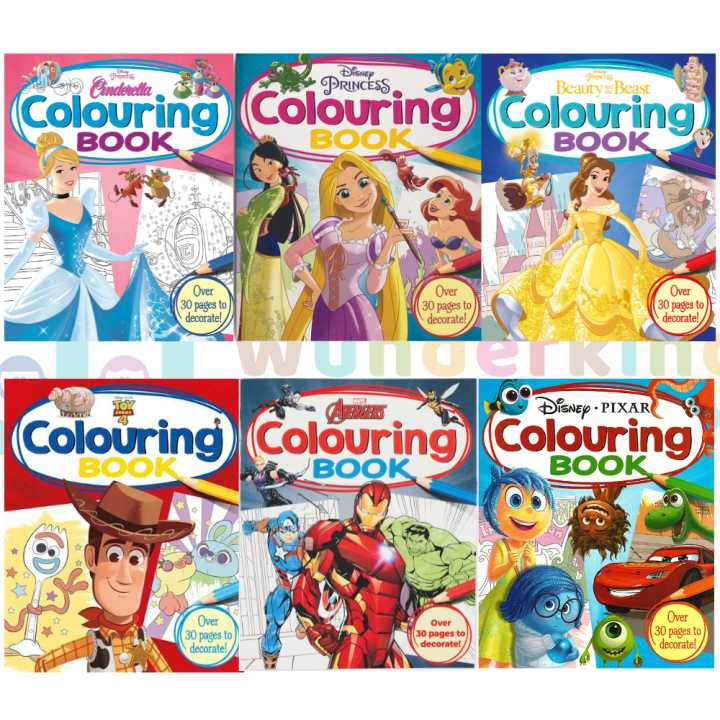 DISNEY COLORING BOOKS