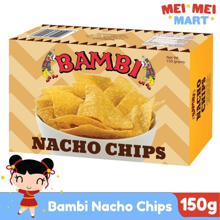 Bambi Mexican Nacho Chips Nachos 150g