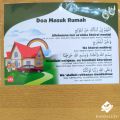 Stiker Doa Masuk Rumah - Sticker Edukasi Anak Islami. 