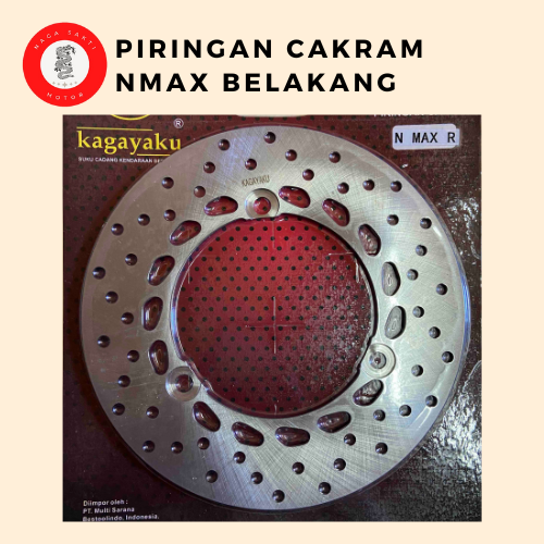 PIRINGAN CAKRAM MOTOR / PIRINGAN DISC BRAKE NMAX BELAKANG PREMIUM TEBAL 300 mm