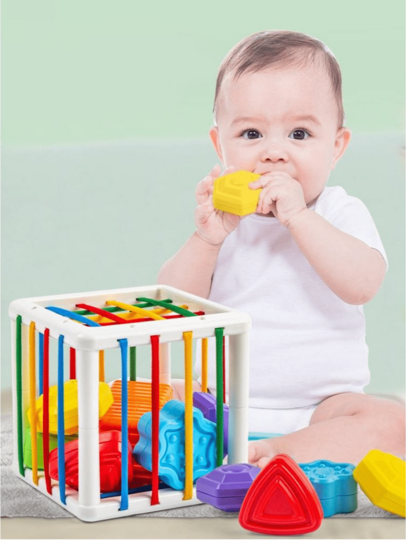 Juguete Clasificador De Formas Para Bebés, Juguetes De Clasificación De ...