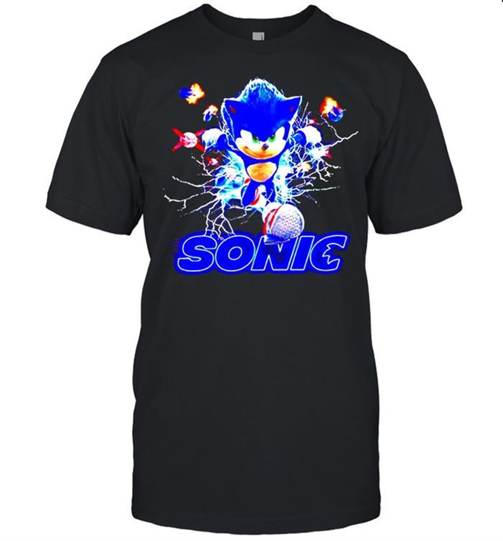 Great Sonic The Hedgehog Shirt