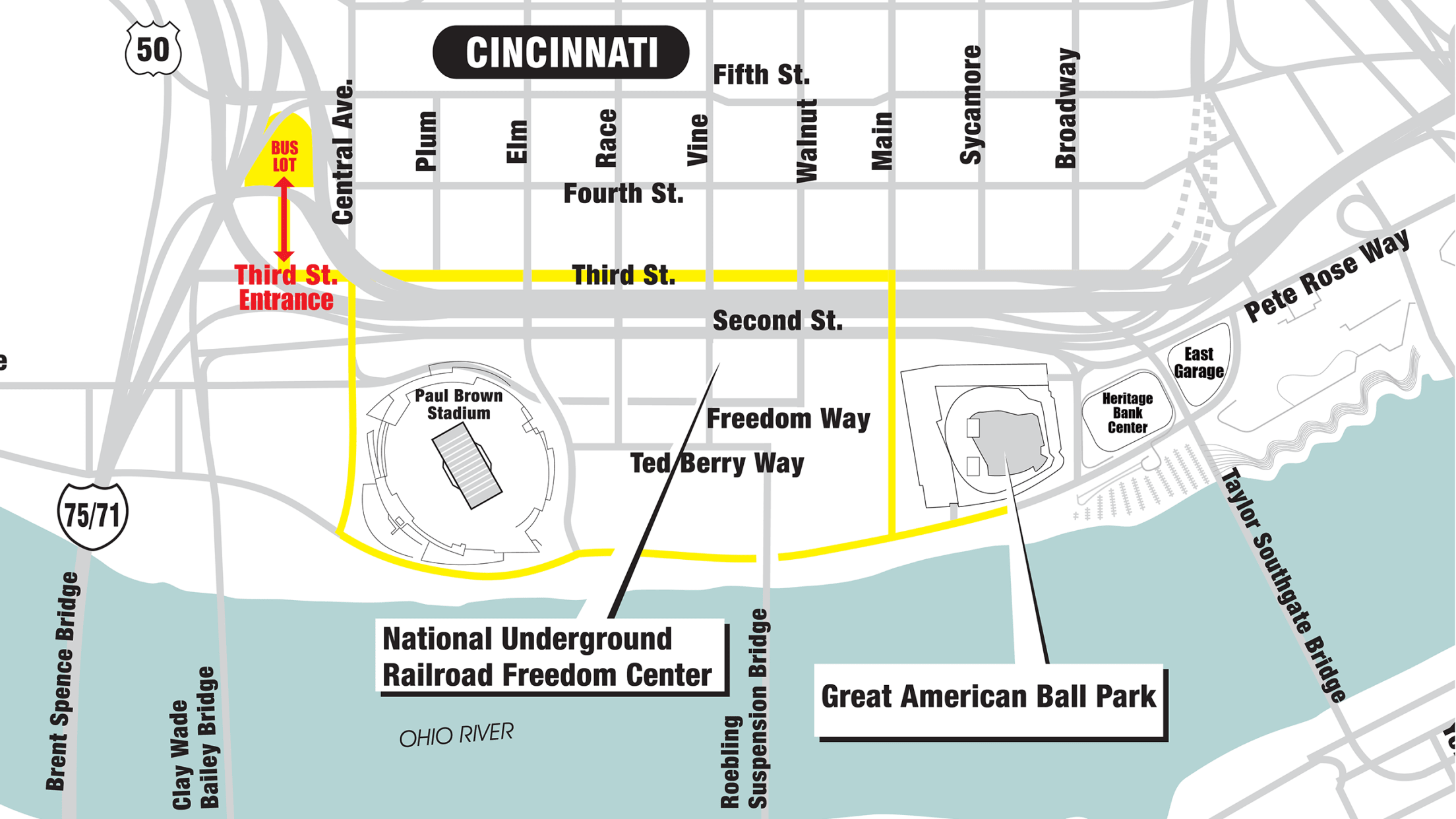 Cincinnati Reds Stadium Parking