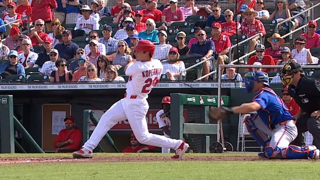 Matt Koperniak's two-run home run