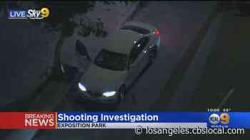 Car Shot Dozens Of Times, Victim Transported To Hospital