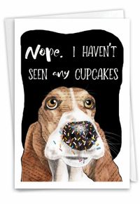 Dog Antics - Sprinkle Nose Card