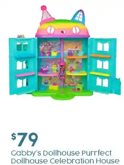 Target Gabby's Dollhouse Purrfect Dollhouse Celebration House offer