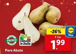 Lidl Pere Abate offerta