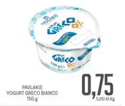 Supermercati Piccolo Pavlakis yogurt greco bianco offerta