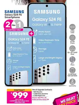 Game SAMSUNG Galaxy S24 FE Smartphone offer