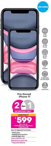 Game Pre-Owned iPhone 11 offer