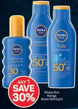 Pick n Pay Nivea Sun Range Assorted Each offer