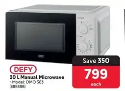 Makro DEFY Manual Microwave offer