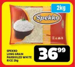 Usave Spekko long grain parboiled white rice offer