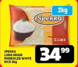 Usave Spekko long grain parboiled white rice offer