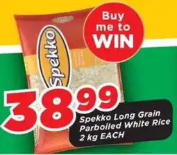 OK Grocer Spekko Long Grain Parboiled White Rice offer