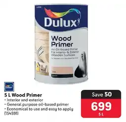 Makro Dulux Wood Primer offer