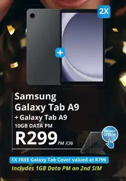 Cellucity Samsung Galaxy Tab A9 + Galaxy Tab A9 offer