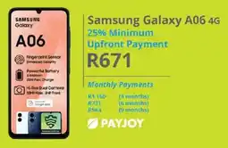 Cellucity Samsung Galaxy A06 4G offer