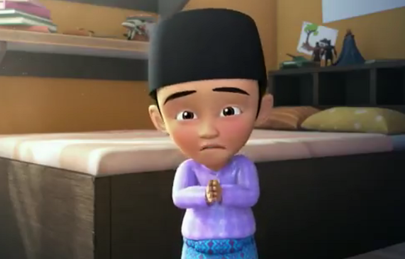 Sambil Menangis, Fizi Akhirnya Minta Maaf kepada Upin Ipin