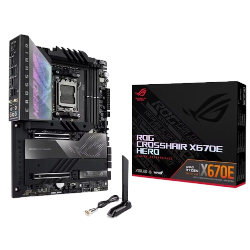 Asus ROG Crosshair X670E Hero (Socket AM5) DDR5 ATX Motherboard