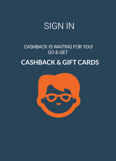 Sign In Now to Receive Extra Cashback