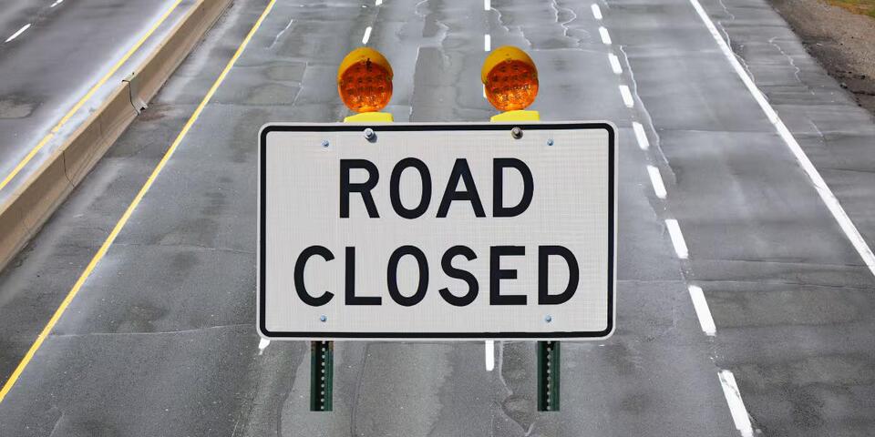 Latest road closures in Caddo Parish due to winter weather conditions