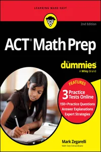 ACT Math Prep For Dummies_cover