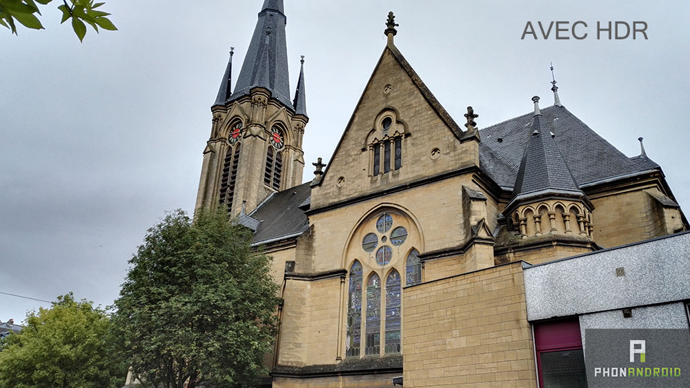 honor 7 eglise avec hdr