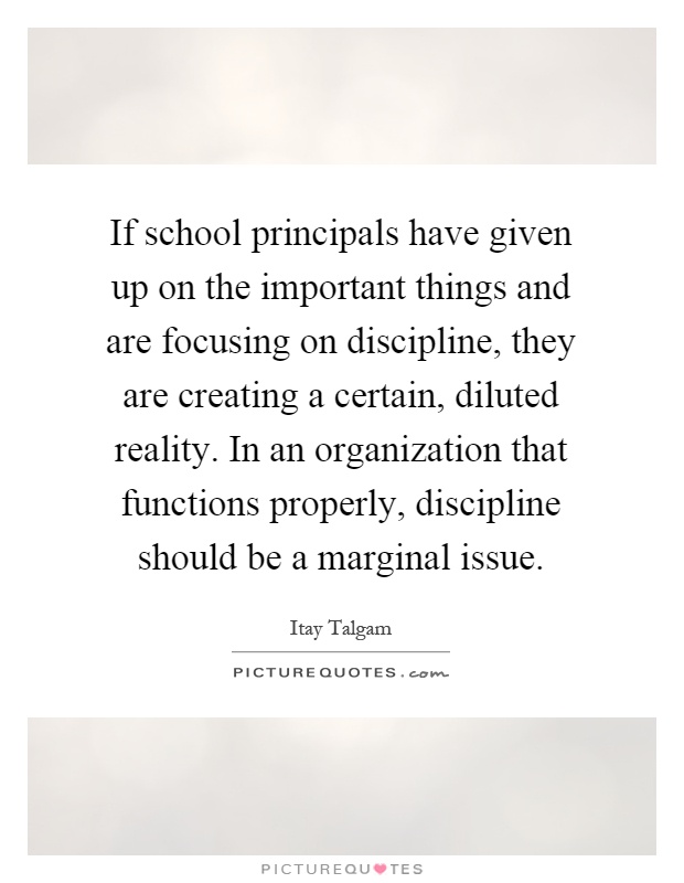 School Principal Quotes