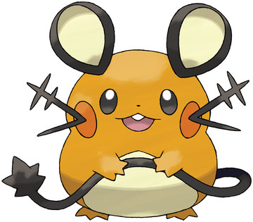 Dedenne artwork by Ken Sugimori