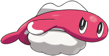 Tatsugiri (Droopy Form) Sugimori artwork