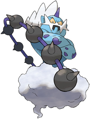 Thundurus (Incarnate Forme) Sugimori artwork