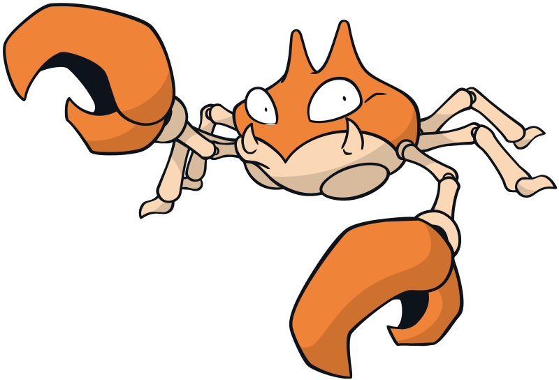 Krabby official artwork gallery | Pokémon Database