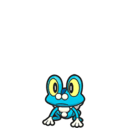 Froakie sprite from Scarlet & Violet