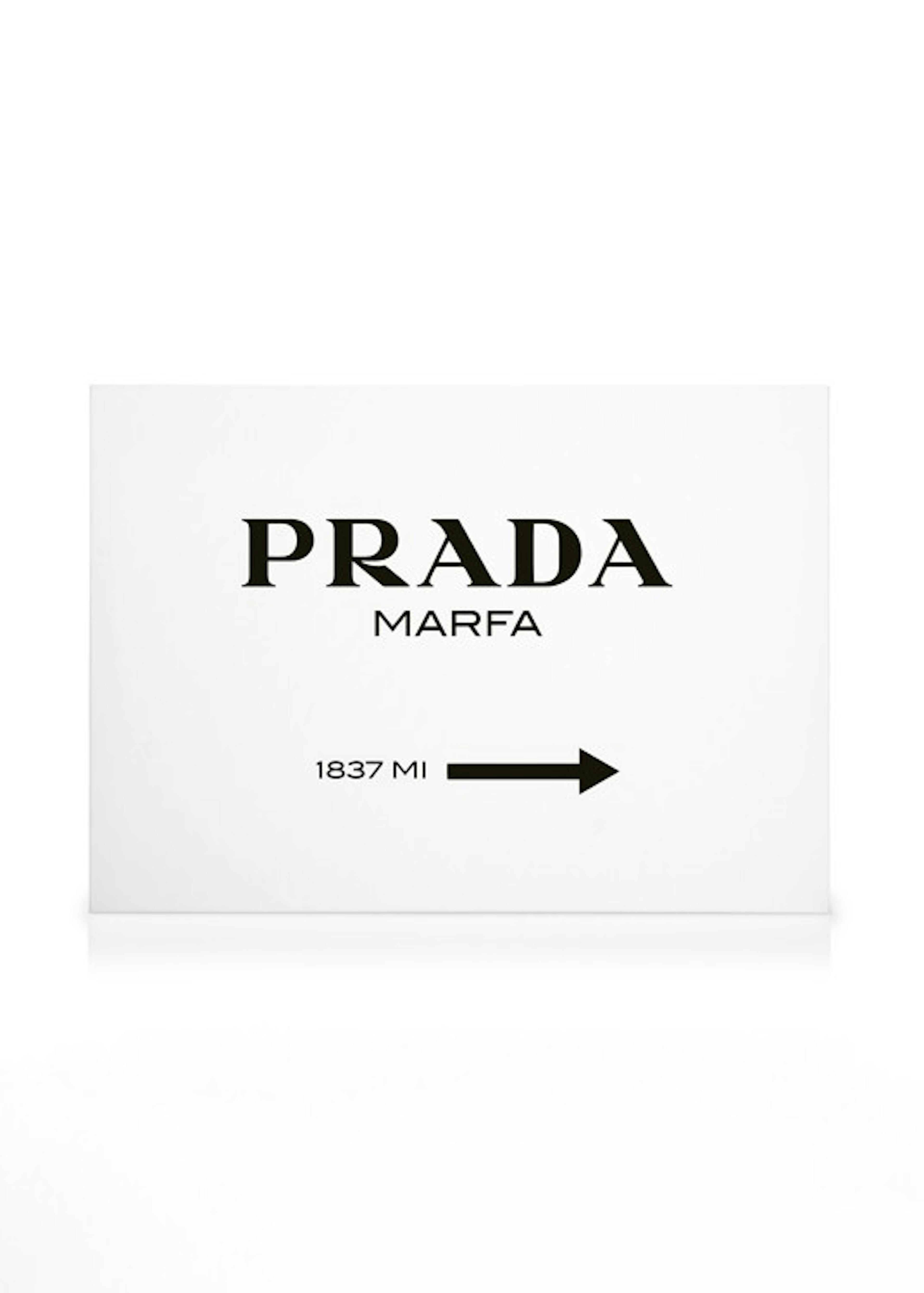 Prada Canvas print 0