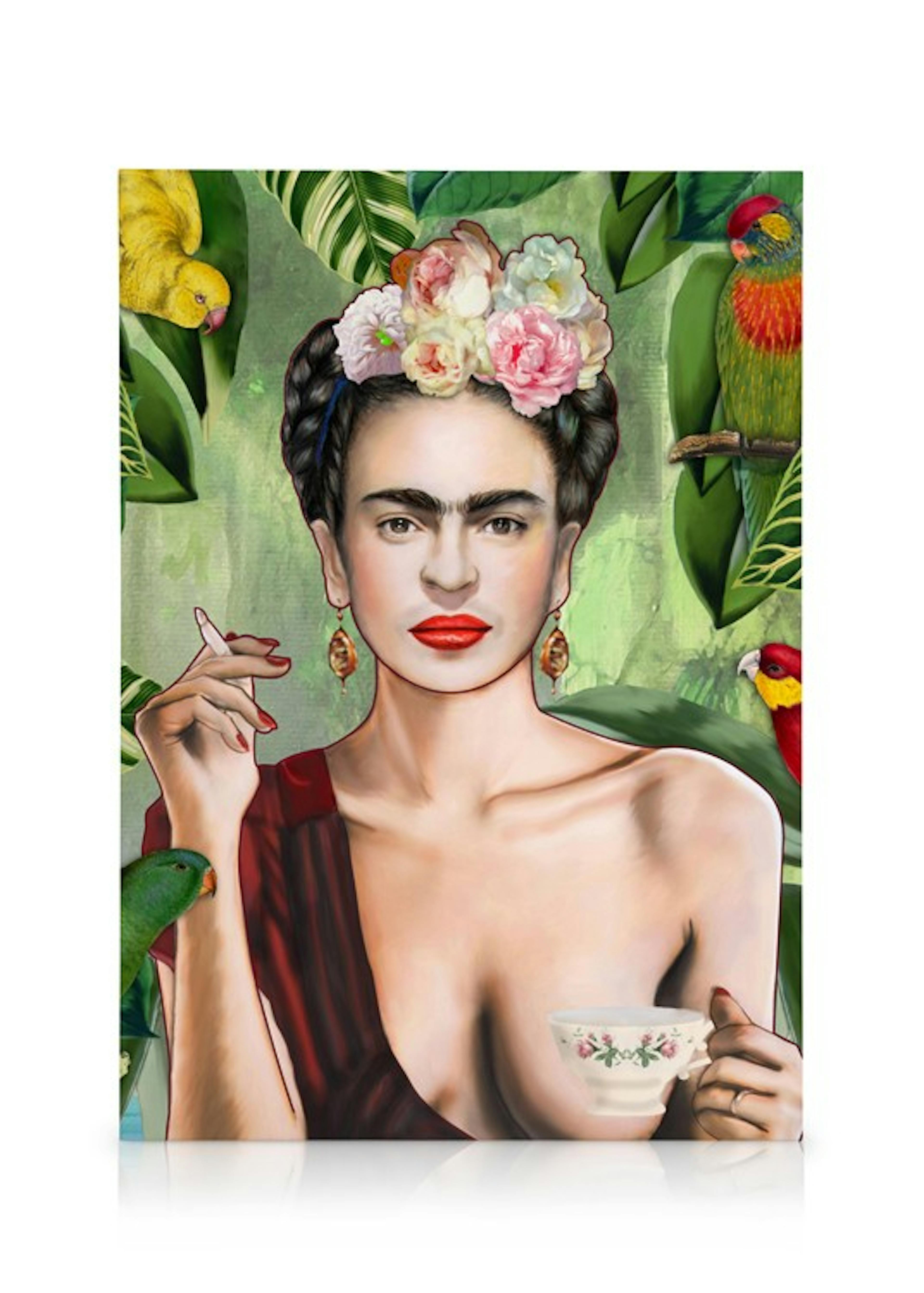 Frida Con Amigos Canvas print 0