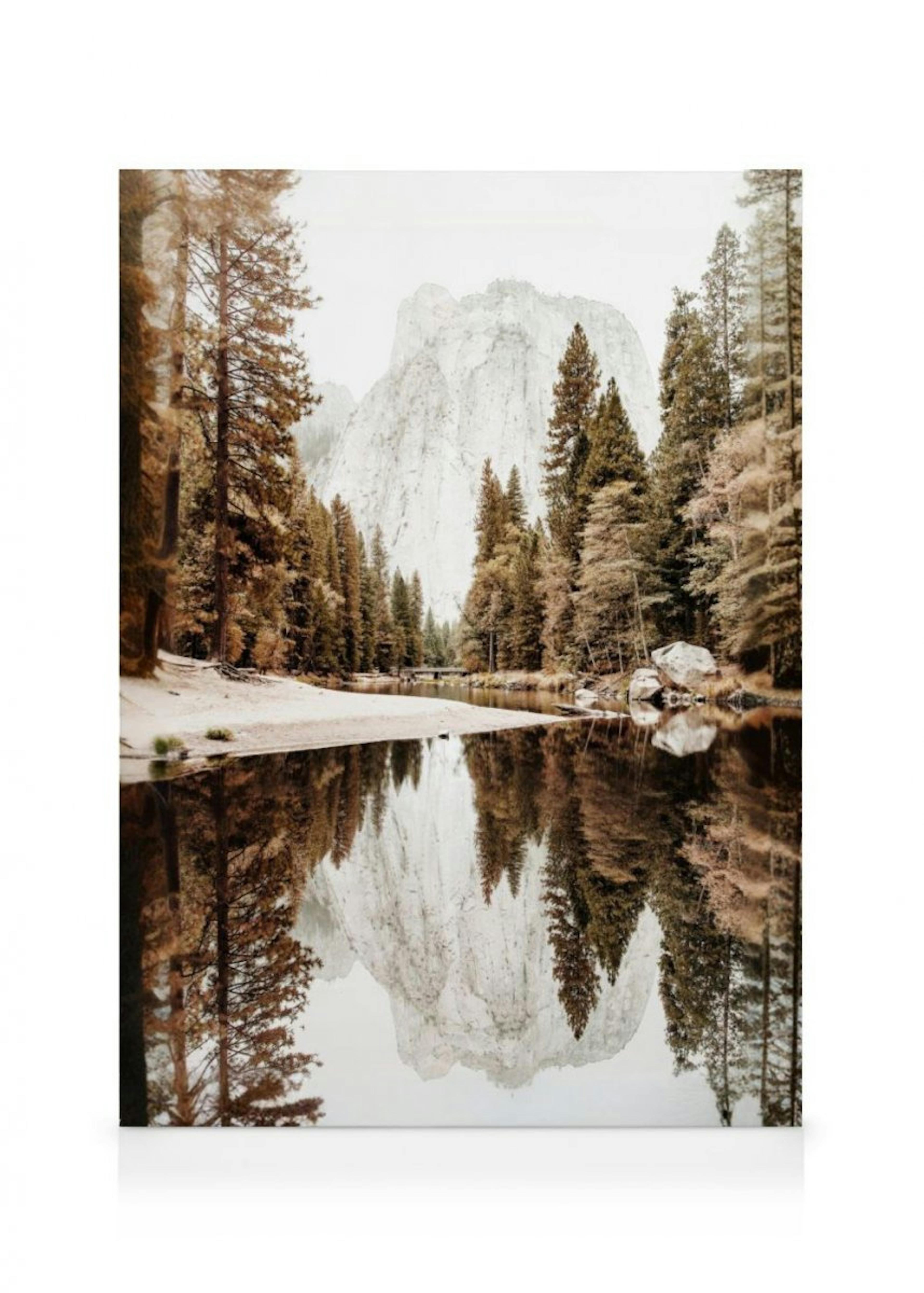 Yosemite Valley River Canvas Print 0