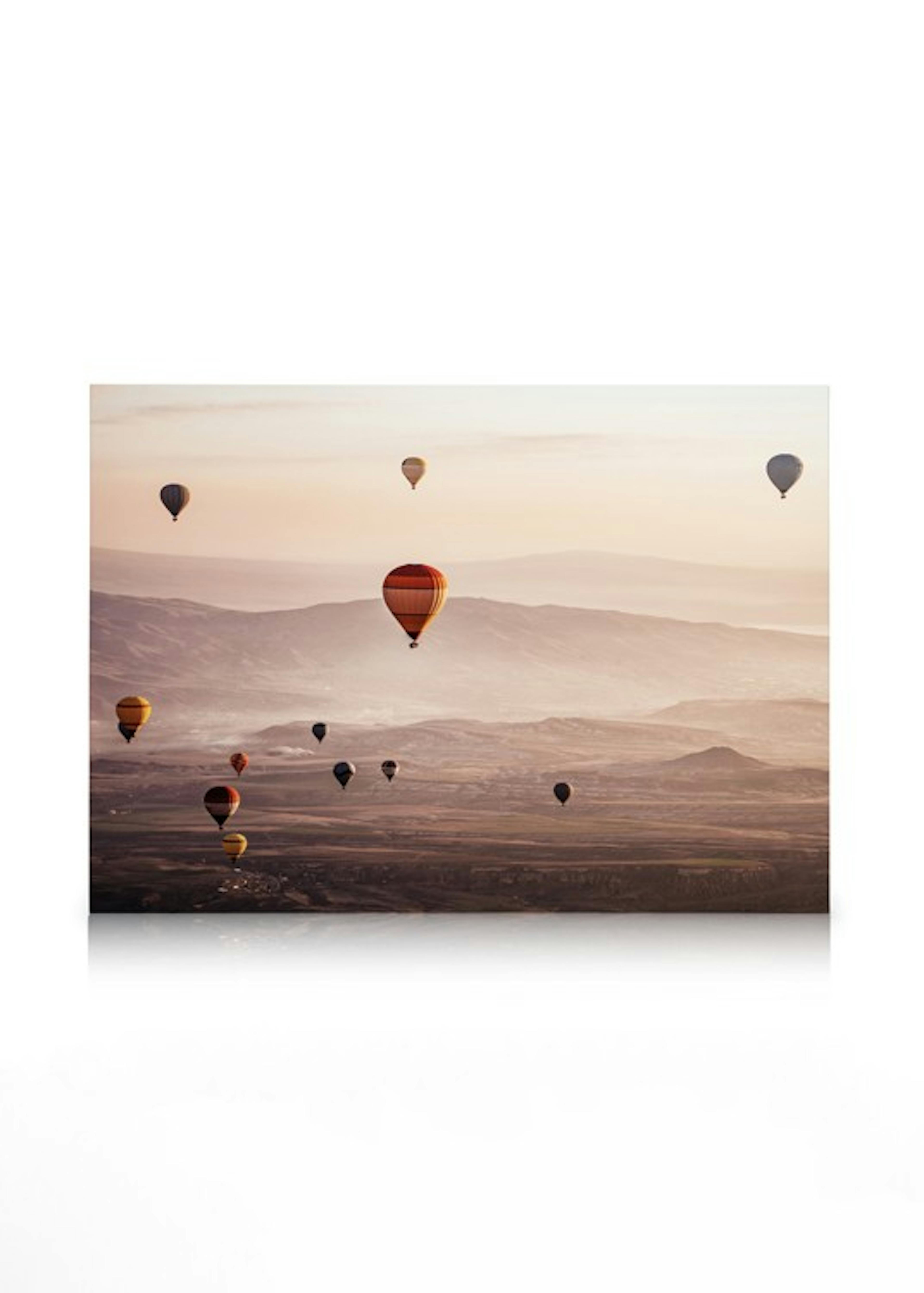 Hot Air Balloons at Sunrise Canvas print 0