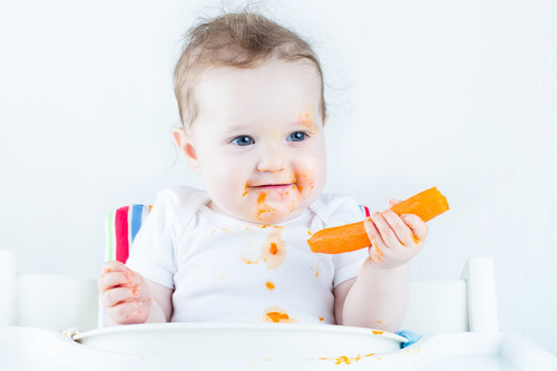 Menú semanal saludable para niños de entre 6 y 12 meses