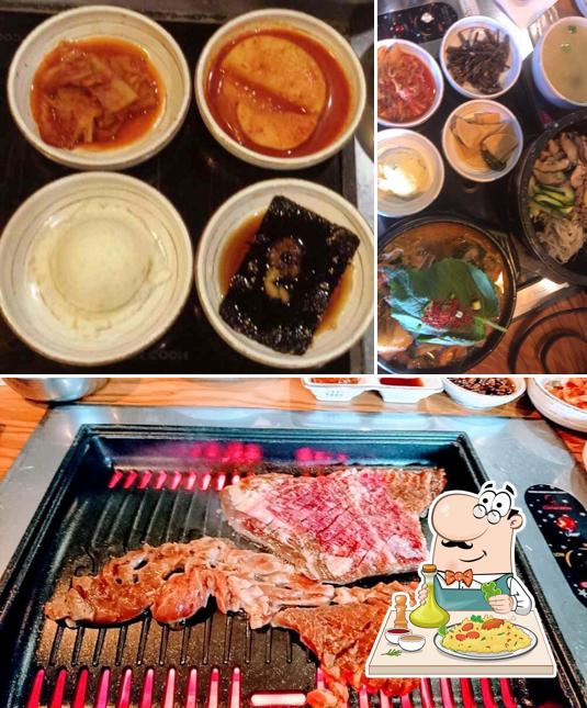 Food at HAAN Korean BBQ