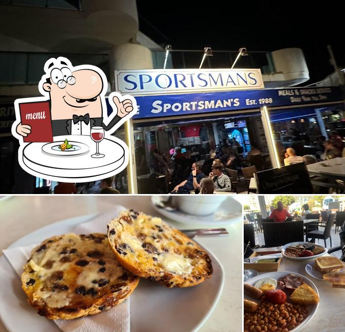 Meals at SPORTSMAN'S BAR