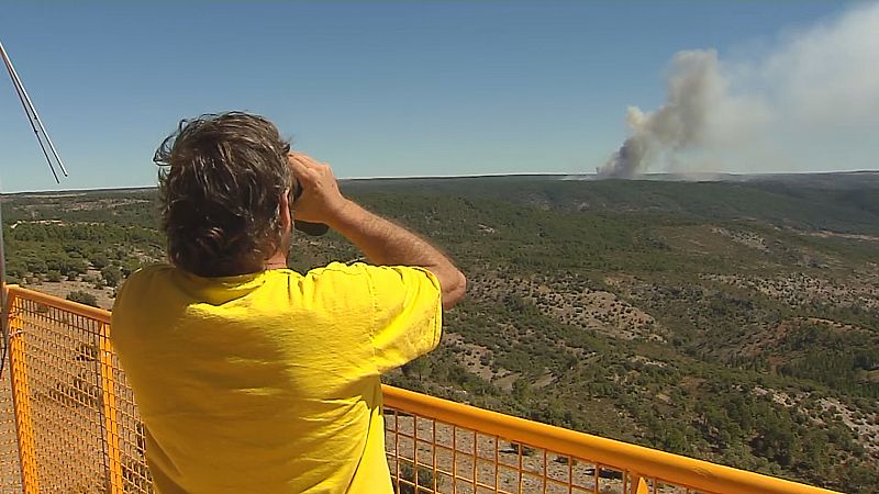 Rayo latente, el incendio forestal desconocido, peligroso y necesario en la Serran�a de Cuenca