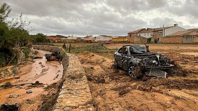 El temporal deja graves da�os en Buenache de Alarc�n: "Hay much�simas viviendas totalmente inhabitables"