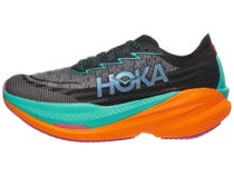 HOKA Mach X 2 Men's Shoes Black/Electric Aqua