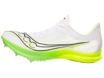 Saucony Endorphin Cheetah Spikes Men's White/Slime