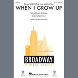 Cover Art for "When I Grow Up (from Matilda: The Musical) (arr. Roger Emerson)" by Tim Minchin